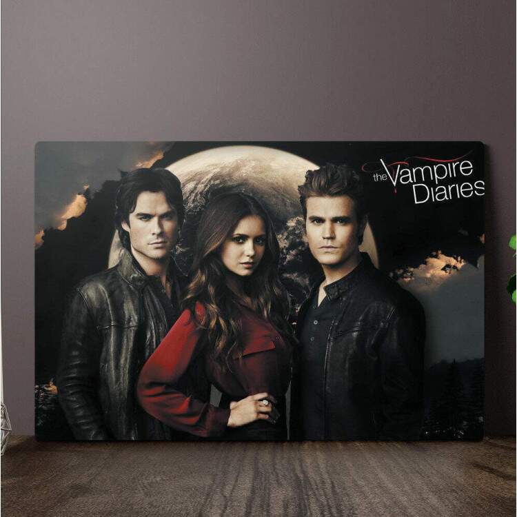 Placa Decorativa The Vampire Diaries 3