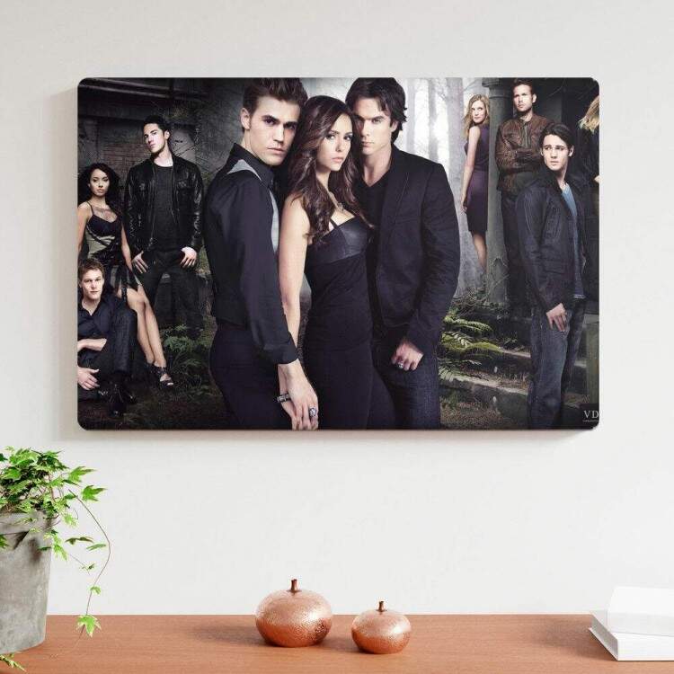 Placa Decorativa The Vampire Diaries 4