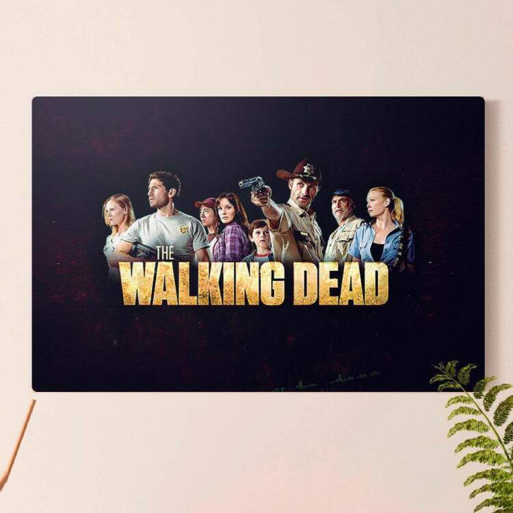 Placa Decorativa The Walking Dead 1