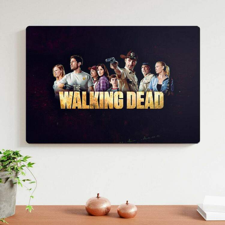 Placa Decorativa The Walking Dead 1
