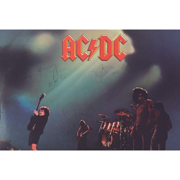Placa Decorativa AC-DC 5 Let There Be Rock