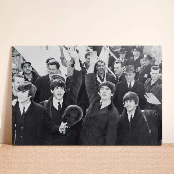 Placa Decorativa Beatles 3 Musica Rock