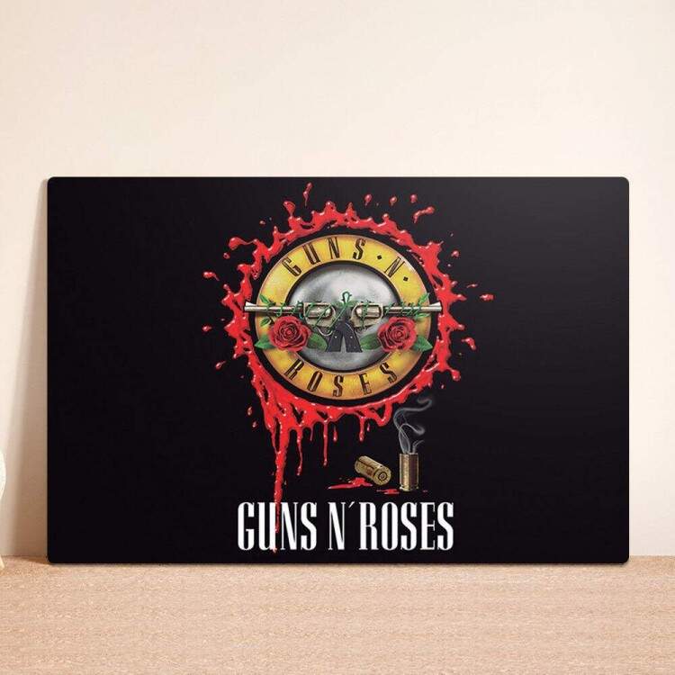 Placa Decorativa Guns n Roses 4