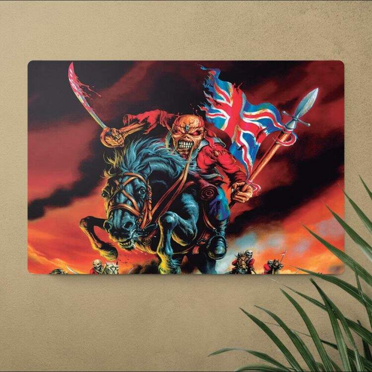 Placa Decorativa Iron Maiden 5