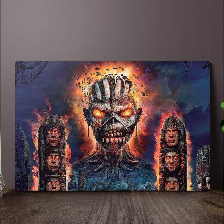 Placa Decorativa Iron Maiden 8