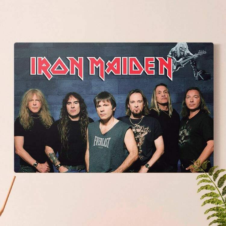 Placa Decorativa Iron Maiden 10