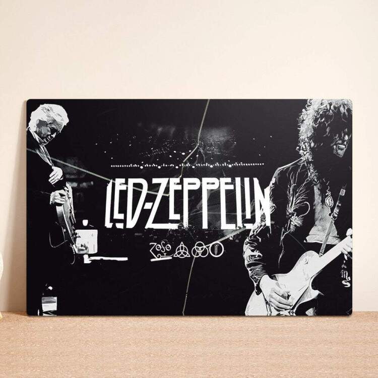 Placa Decorativa Led Zeppelin 1