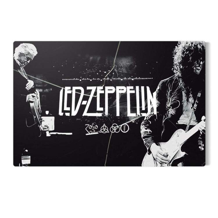 Placa Decorativa Led Zeppelin 1