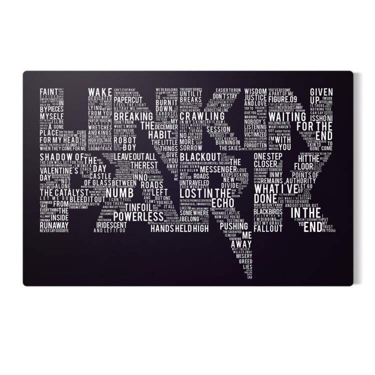 Placa Decorativa Linkin Park 4