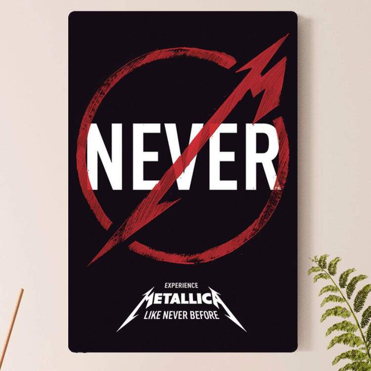 Placa Decorativa Metallica 1