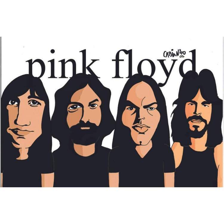 Placa Decorativa Pink Floyd 4