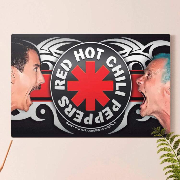 Placa Decorativa Red Hot Chili Peppers 8