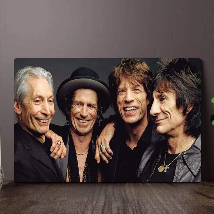 Placa Decorativa The Rolling Stones 7