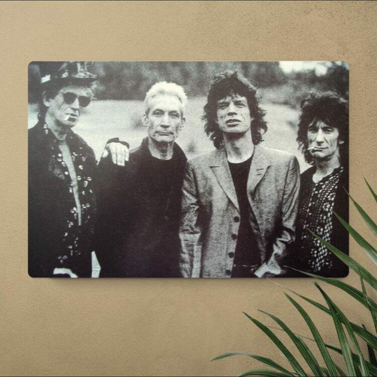 Placa Decorativa The Rolling Stones 9