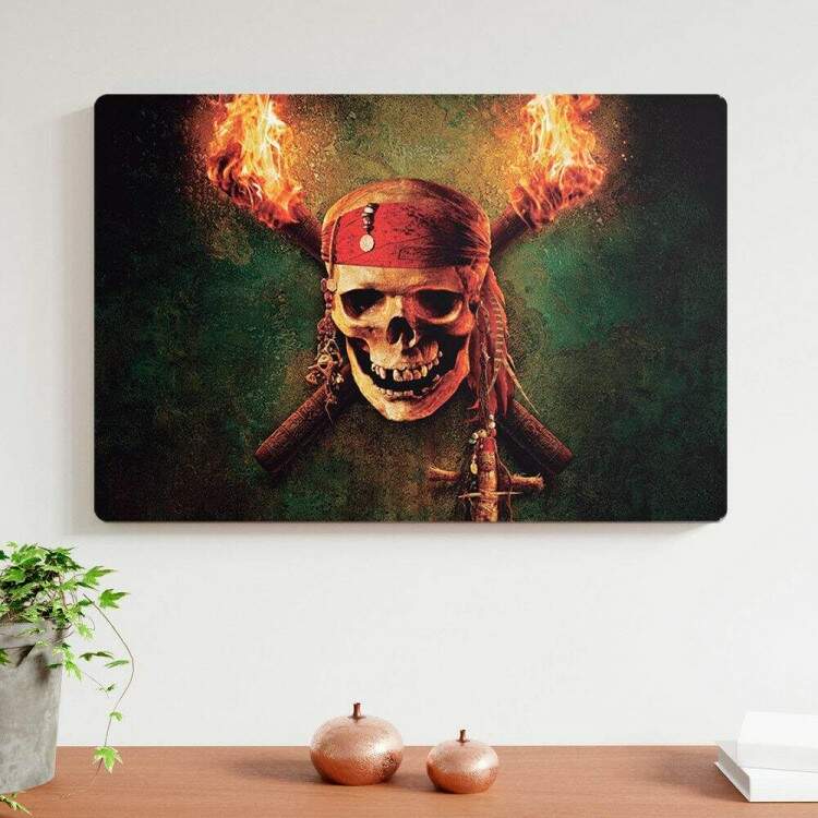 Placa Decorativa Piratas do Caribe 7