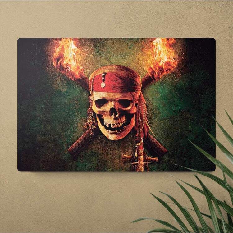 Placa Decorativa Piratas do Caribe 7