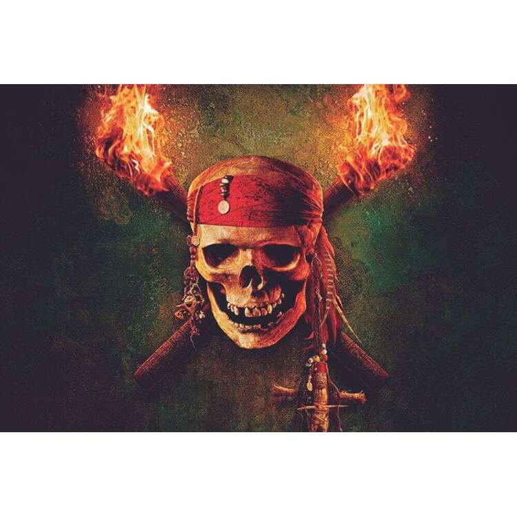 Placa Decorativa Piratas do Caribe 7