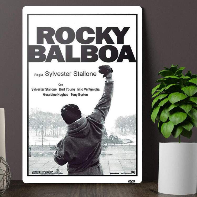 Placa Decorativa Rocky Balboa 2