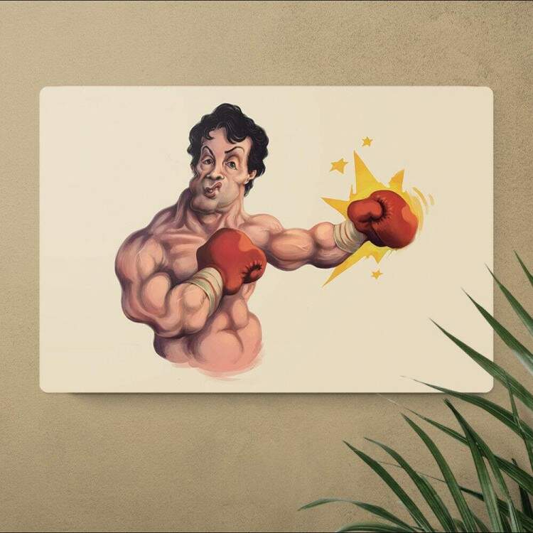 Placa Decorativa Rocky Balboa 10