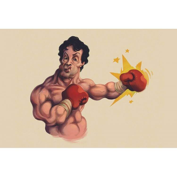 Placa Decorativa Rocky Balboa 10