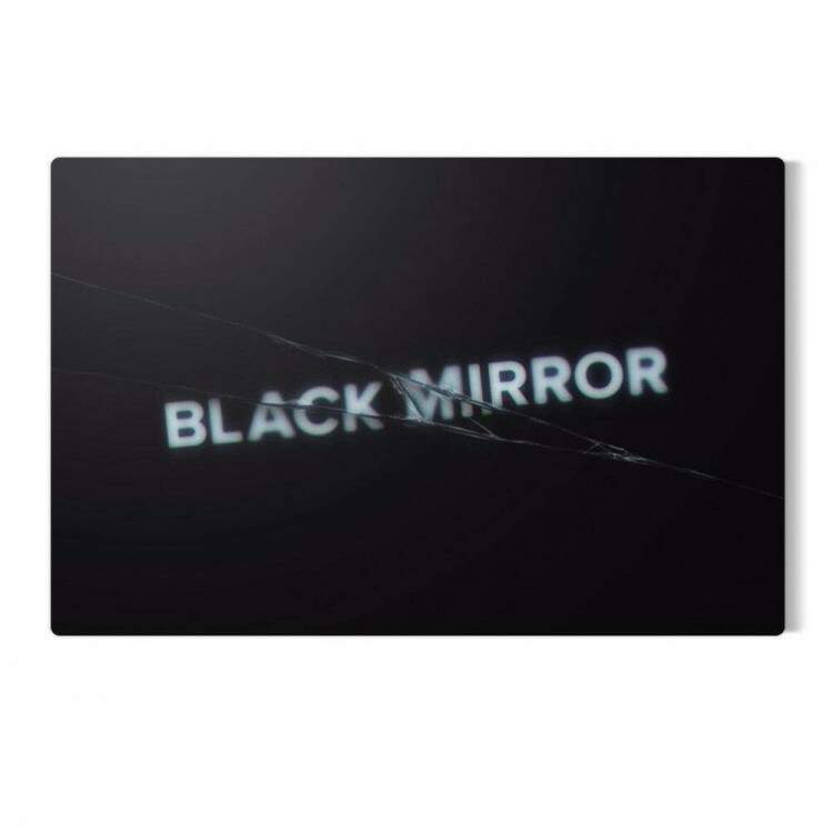 Placa Decorativa Black Mirror 2