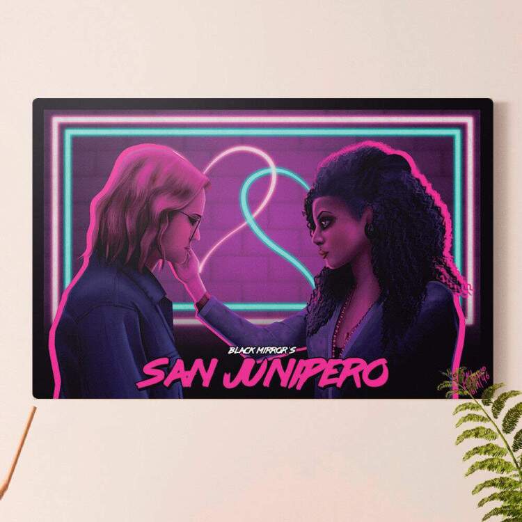 Placa Decorativa Black Mirror 4