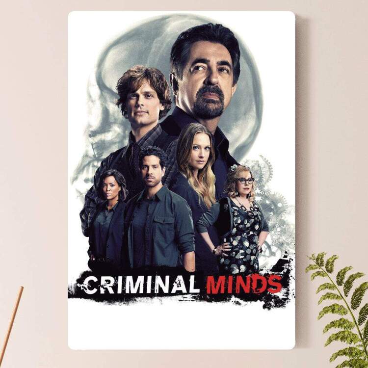 Placa Decorativa Criminal Minds 10