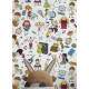 Papel de Parede Infantil Mod 128 Escola