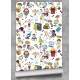 Papel de Parede Infantil Mod 128 Escola