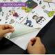 Papel de Parede Infantil Mod 128 Escola