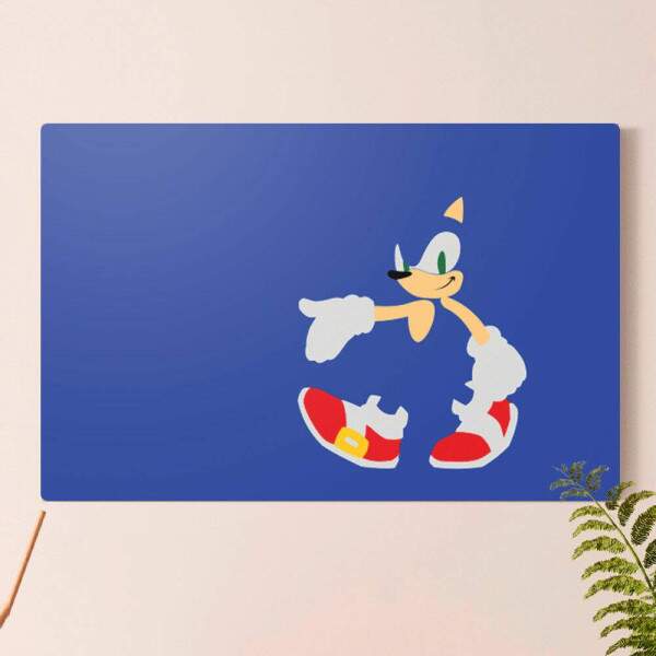 Placa Decorativa Sonic 3