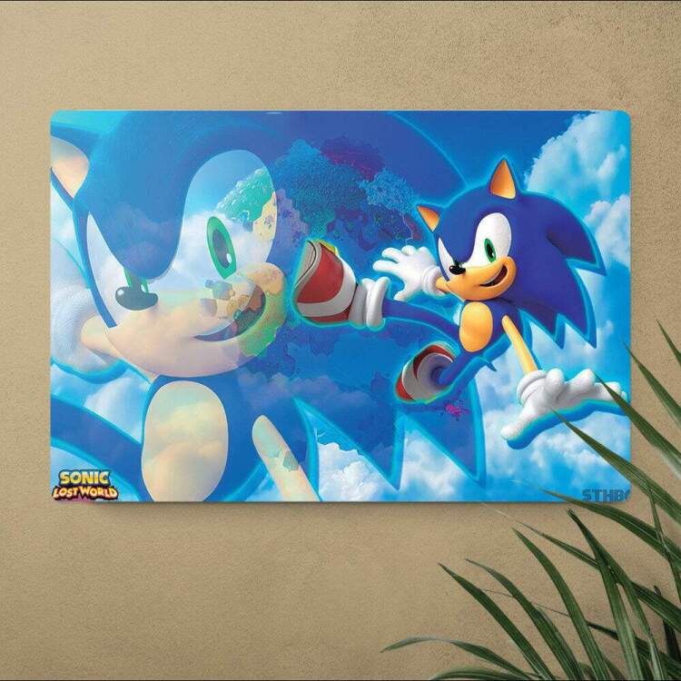 Placa Decorativa Sonic 7