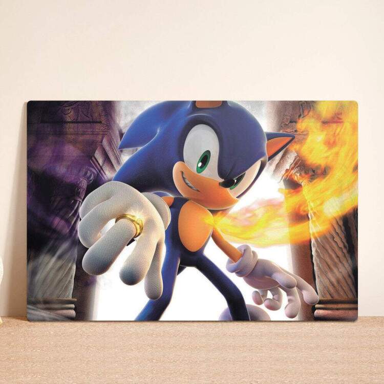 Placa Decorativa Sonic 11