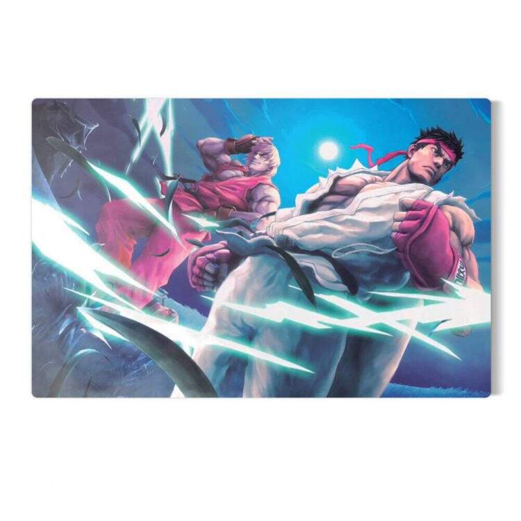 Placa Decorativa Street Fighter 2