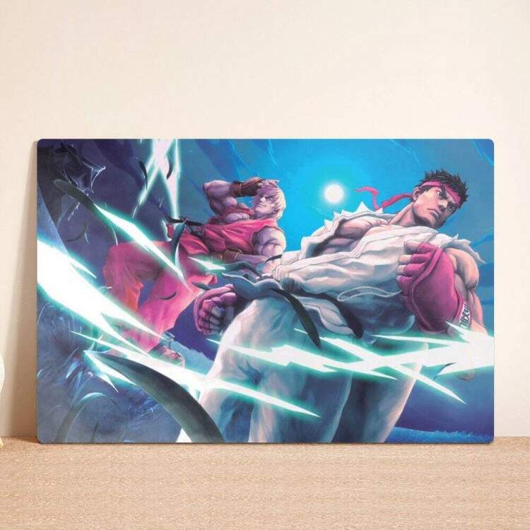 Placa Decorativa Street Fighter 2