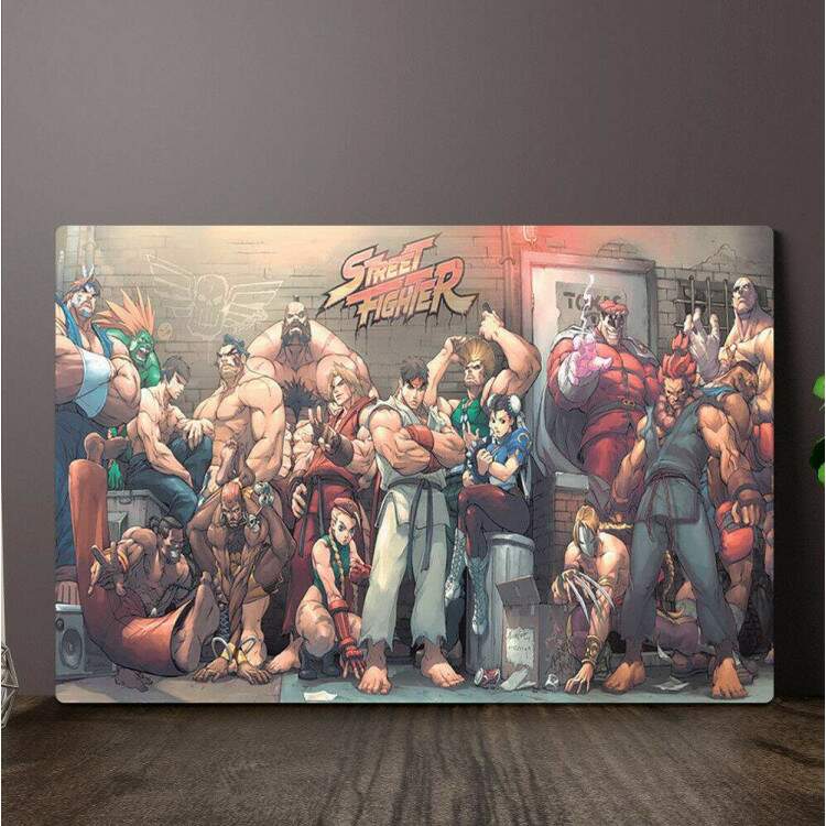 Placa Decorativa Street Fighter 3