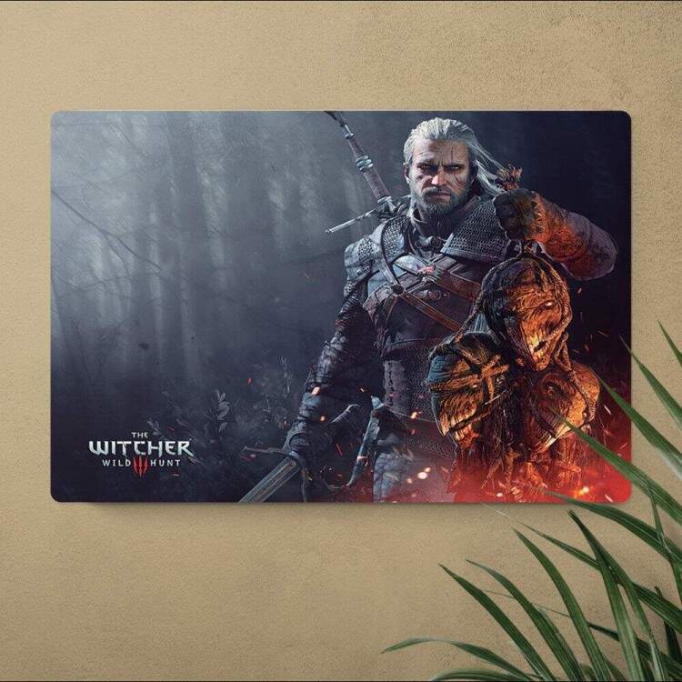 Placa Decorativa The Witcher 3