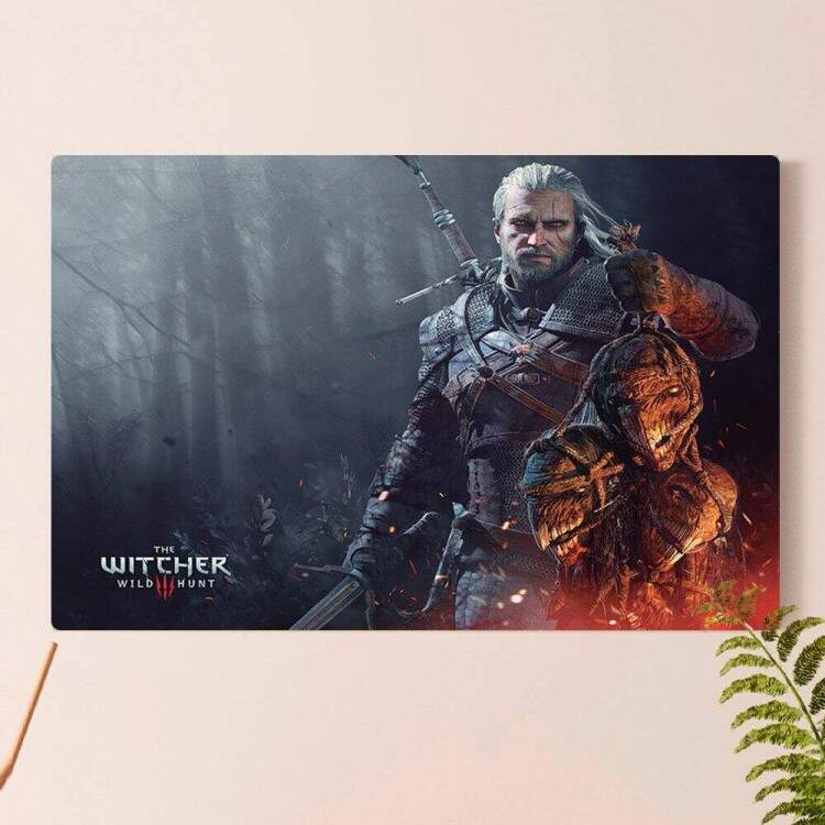 Placa Decorativa The Witcher 3