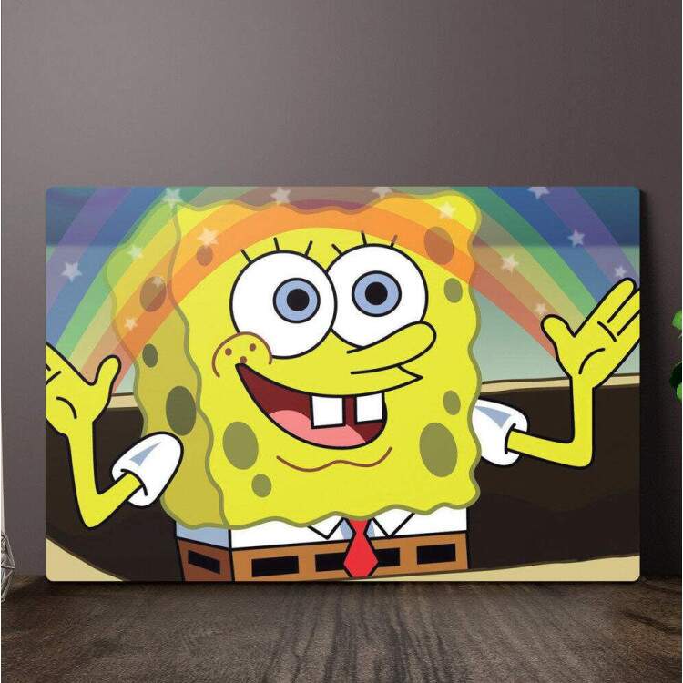 Placa Decorativa Bob Esponja 7