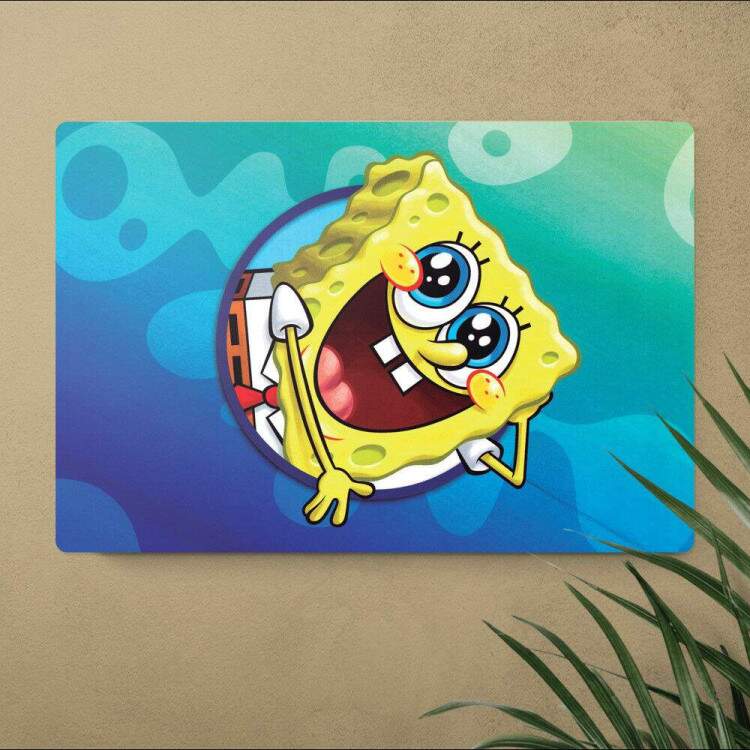 Placa Decorativa Bob Esponja 8