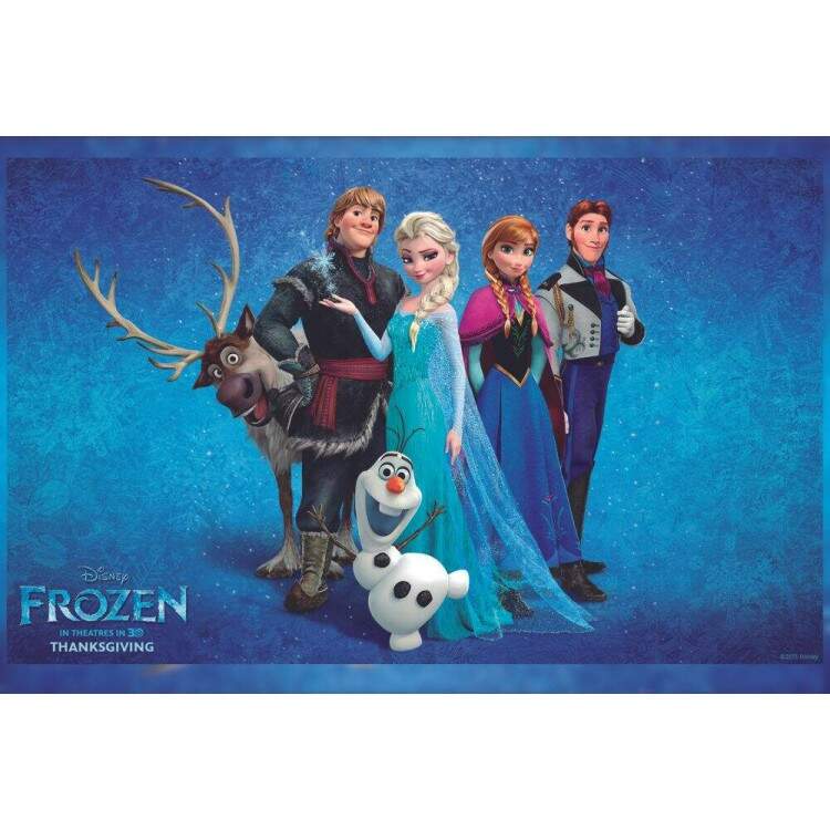 Placa Decorativa Frozen 12