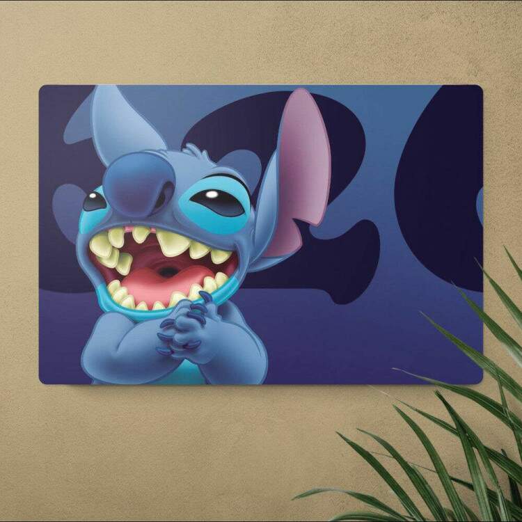 Placa Decorativa Lilo e Stitch 2