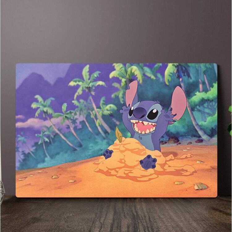 Placa Decorativa Lilo e Stitch 5