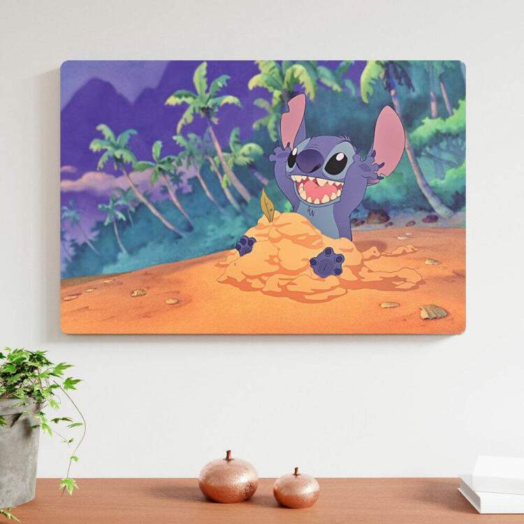 Placa Decorativa Lilo e Stitch 5