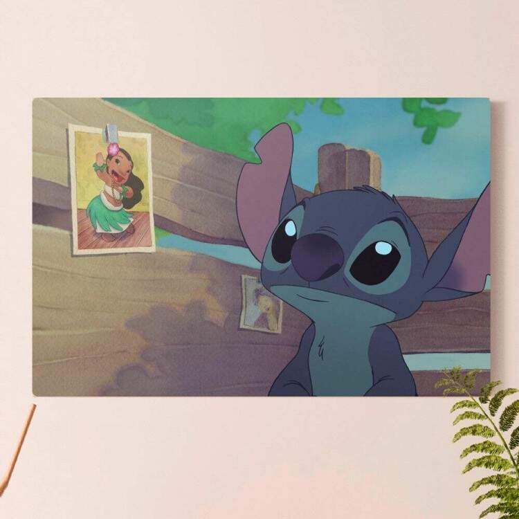 Placa Decorativa Lilo e Stitch 6