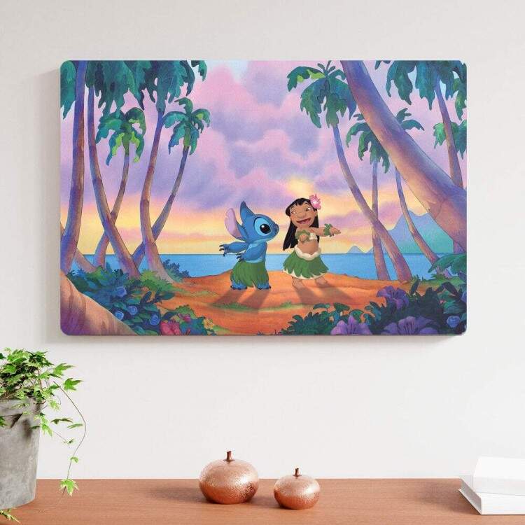 Placa Decorativa Lilo e Stitch 10