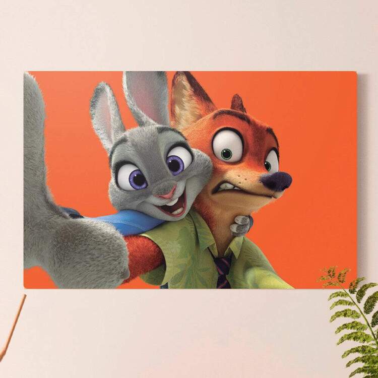 Placa Decorativa Zootopia 4