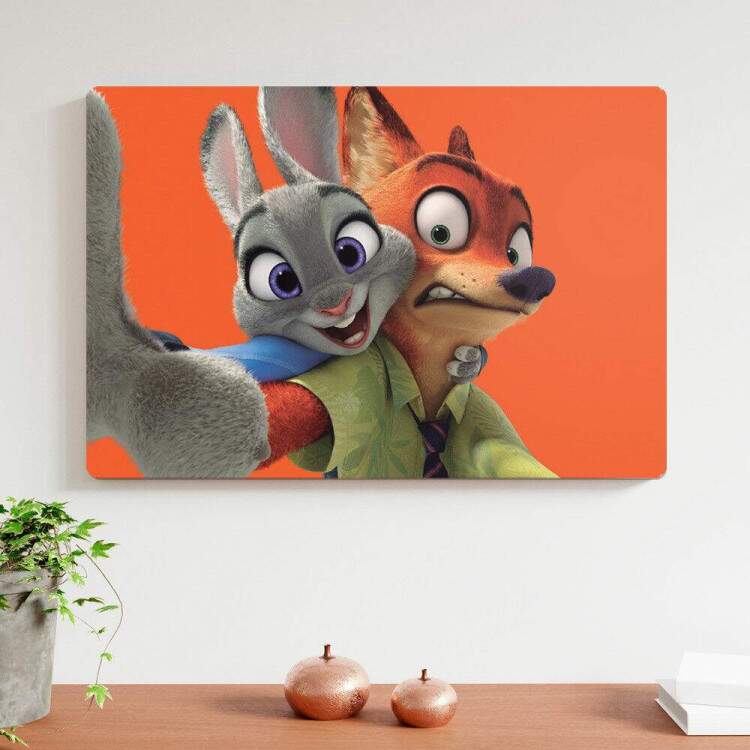 Placa Decorativa Zootopia 4