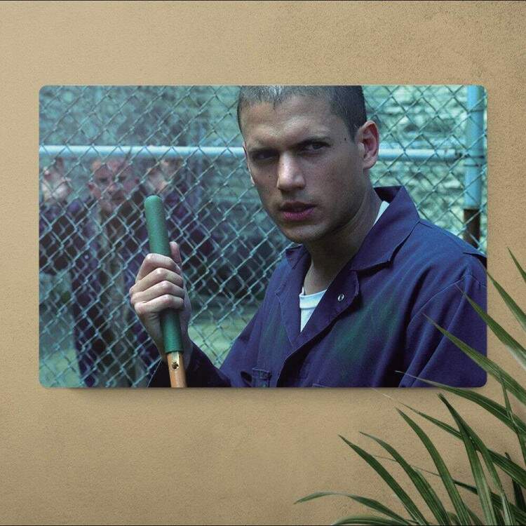 Placa Decorativa Prison Break 1