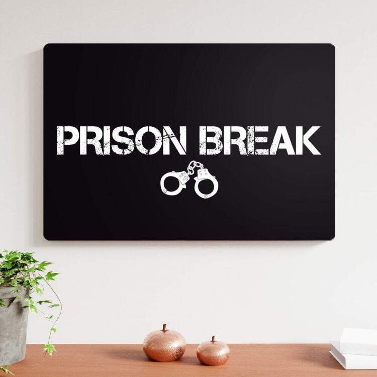 Placa Decorativa Prison Break 6